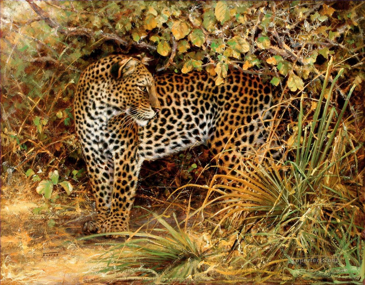 leopard 3 Oil Paintings